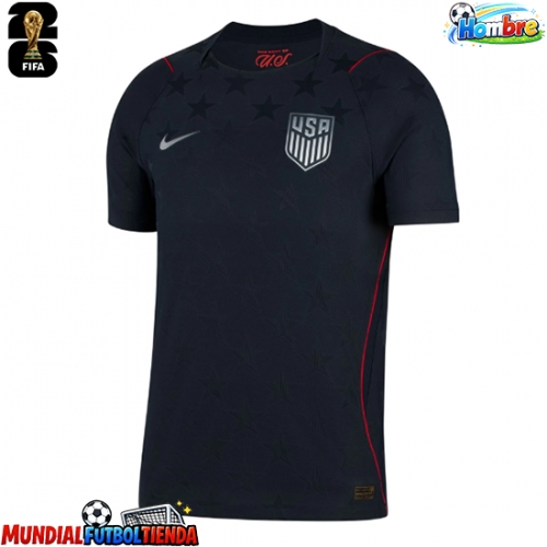 Camiseta Estados Unidos Segunda Equipación Replica Mundial 2026 mangas cortas